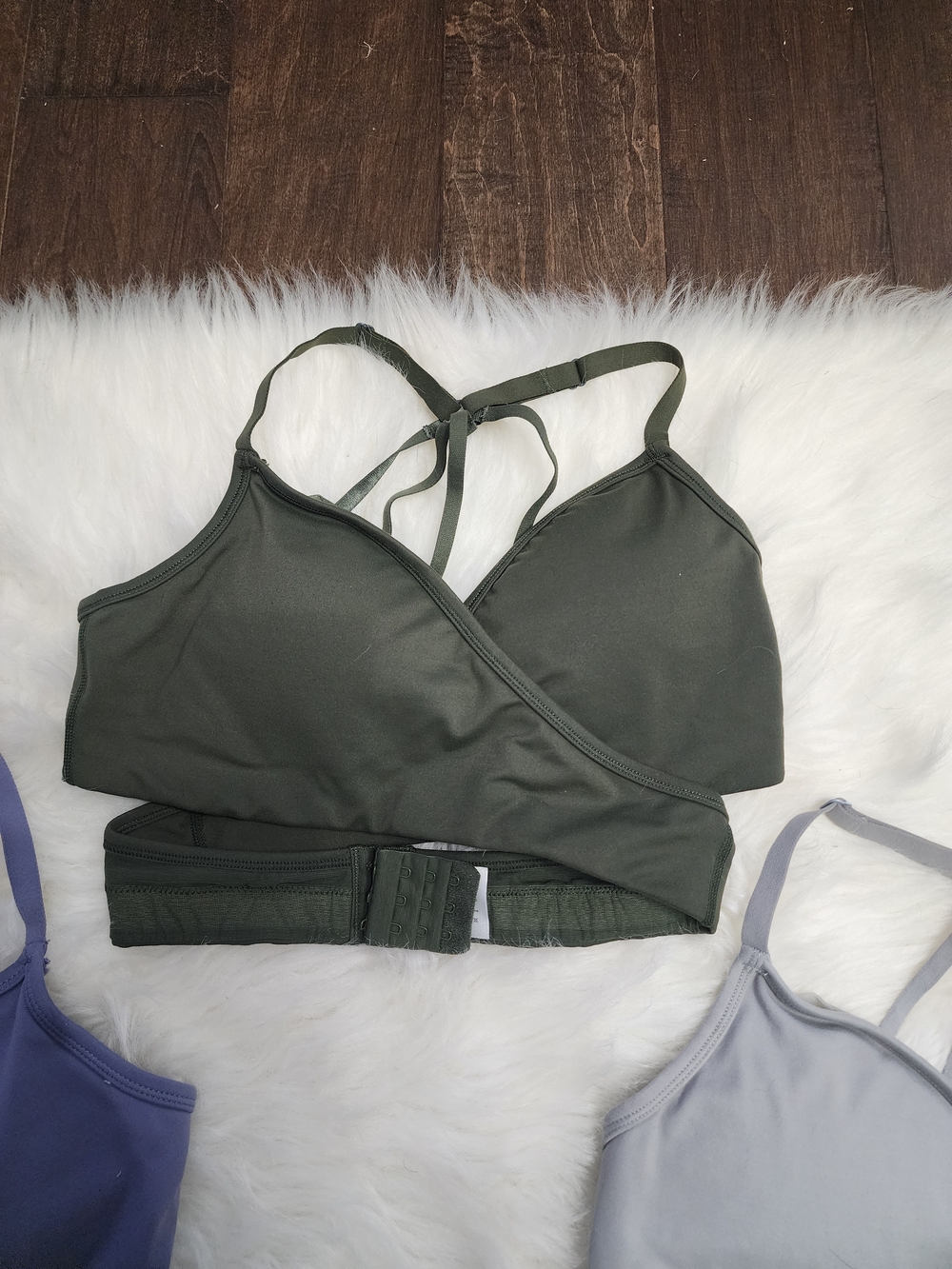 Alphalete Wrap Sports Bra Lot of 3 Strappy Back Medium Impact - Picture 6 of 11